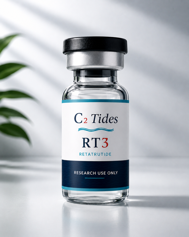 C2 Tides research compound vials